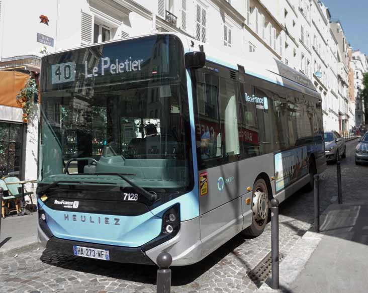 RATP Heuliez GX1137L ELEC 7128